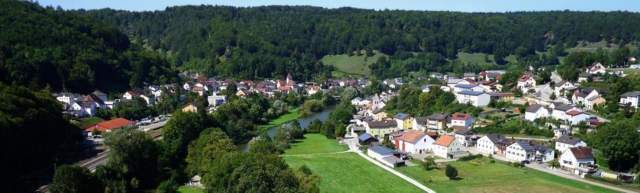 Blick auf Solnhofen